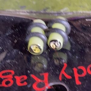 Body Rage GLOW in the Dark “69” EAR PLUGS 4G NWT